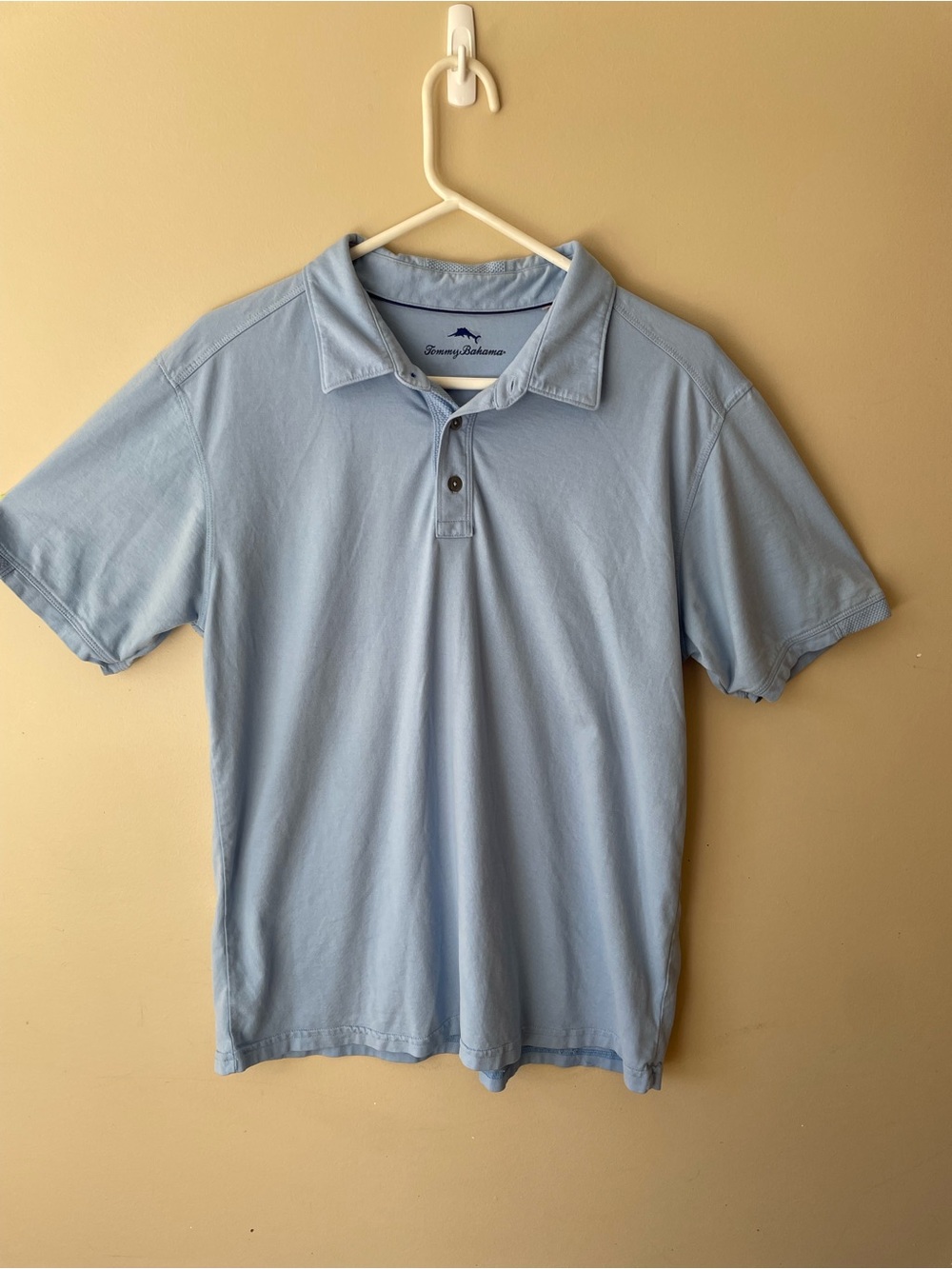 Tommy Bahama Light Blue Short Sleeve Polo
